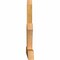 Ekena Millwork Richland Rough Sawn Timber Gable Bracket, Western Red Cedar, 72"W x 45"H x 4"D x 6"F, 15/12 Pitch GBW072X45X0406RIC00RWR - alternate 5